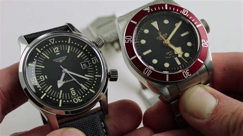 longines legend diver vs tudor black bay|longines diver chronometer.